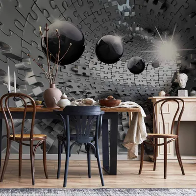 Produktbild von Vlies Fototapete - Puzzle - Tunnel 250x175 cm 3D a-A-0190-a-c