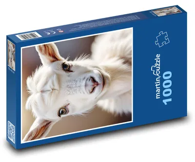 Produktbild von Puzzle 1000 Ziege in Fantasiewelt - martinpuzzle