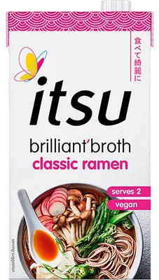 Produktbild von Itsu Brilliant Broth Classic Ramen 500g – Aromatische traditionelle Ramen-Brühe