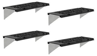 Produktbild von Palram - Canopia Gewächshaus Regal Signature 6er Set Anthrazit 27x65x17 cm