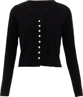 Produktbild von NAEMI damen strickjacke - schwarz, XS/S