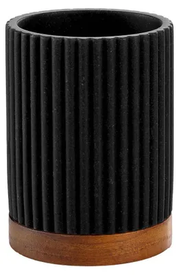Obrázok produktu pre Kvetináč NIAGARA z akáciového dreva, priemer 8 cm x výška 10,8 cm