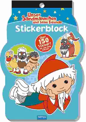 Produktbild von Trötsch Sandmann – Stickerblock 15 x 24 cm