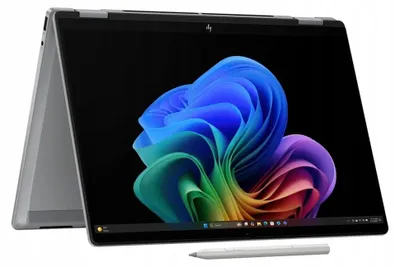 Obrázok produktu pre Prenosný počítač HP OmniBook X Flip s 14-palcovým dotykovým displejom s rozlíšením 2K, procesorom Ryzen AI 5 340, 16 GB RAM a 512 GB SSD