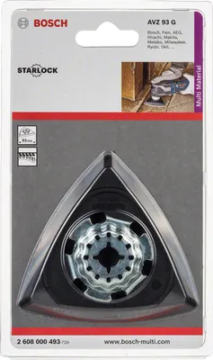 Imagen del producto de Bosch 2608000493 Bosch Schleifplatte Mikrokletthaft. AVZ 93 G