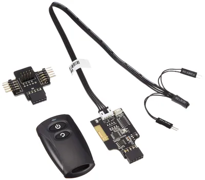 Image de SilverStone ES02-USB - PC - RF sans fil - Boutons-poussoirs - Noir