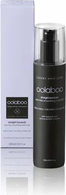 Productafbeelding van Oolaboo Straight Baobab Anti-Frizz Haarmasker, 250 ml