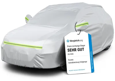 Produktbild von Favoto Autoabdeckung Vollgarage Auto Abdeckplane Staubdicht Wasserdicht Autohüll