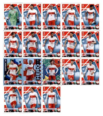 Obrázek produktu pro Match Attax UEFA EURO 2024 Německo – balíček s týmem – Turecko