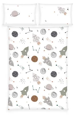 Produktbild von HERDING babybest® Bettwäsche - Weltall - flanell