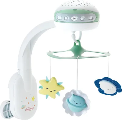 Image de Infantino Carrousel électronique avec projecteur et lumière pour bébé 3in1 Vert