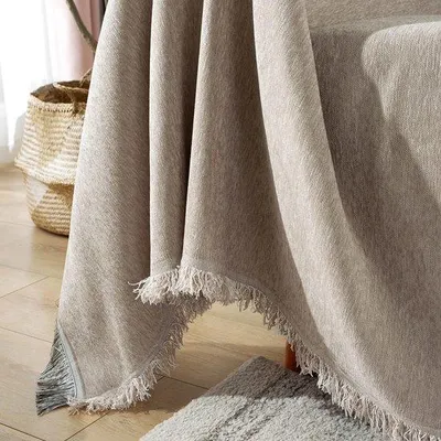 Produktbild von Famanu Sofaüberwurf Extra Groß - Antirutsch und Waschbar - Khaki - Schützender Sofabezug - 180 x 260 cm