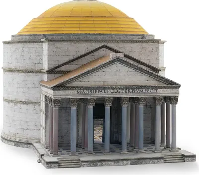 Image de Planche de Schreiber Maquette en carton Panthéon de Rome