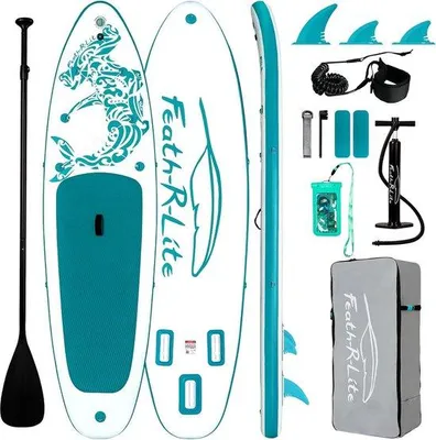 Produktbild von Famanu SUP Board - Aufblasbar, max. 150 kg - Stabil und vielseitig