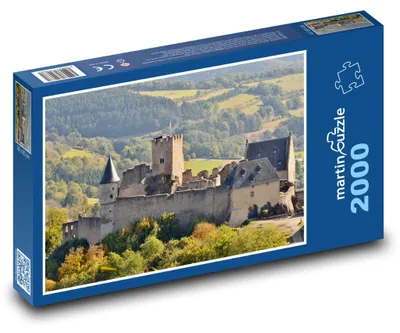 Obrázok produktu pre martinpuzzle – Puzzle 2000 – Lucembursko – hrad Bourscheid