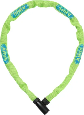 Produktbild von ABUS Kettenschloss Steel-O-Chain 4804K – Fahrradschloss aus Spezialstahl – ABUS-Sicherheitslevel 4 – 75 cm – Gelb/Grün