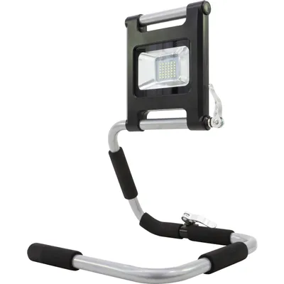 Produktbild von REV LED Akku Arbeitsleuchte Fluter Strahler Schwarz IP54 18W 1400lm kaltweiß 6500K verstellbar