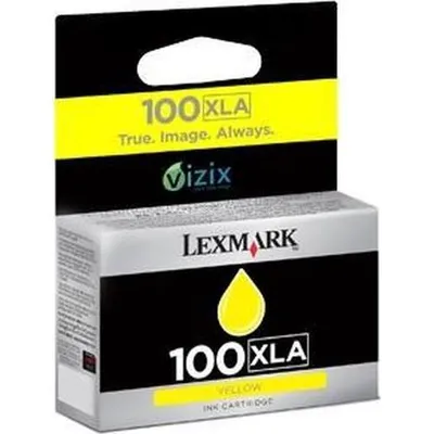 Obrázok produktu pre Lexmark 100XLA, Žltá, Atrament na pigmentovej báze, 1 kusov
