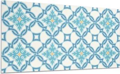 Produktbild von Muster Im Arabeskenstil – Selbstklebende Fliesen – Wandverkleidung – Wandpaneel – PVC Fliesen – Vinylflisen – PCV Flisen – Selbstklebend – Wanddeko –100 x 50 cm