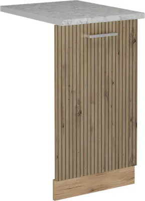 Immagine prodotto di Pannello frontale della lavastoviglie Vicco R-Line Rovere artigianale 45 cm , PL Marmo, Model 55129