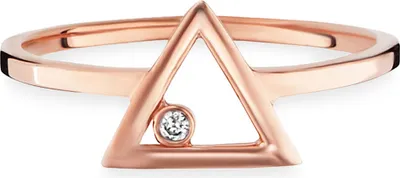 Produktbild von cai Ring 925/- Sterling Silber rot 056 (17,8) Zirkonia weiß 273271228