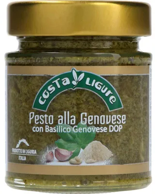 Produktbild von Costa Ligure Pesto Genovese 135g – Original italienisches Basilikum-Pesto