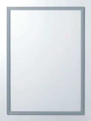 Produktbild von Infotasche magnetisch für DIN A6 120x163mm VE=1 Stück grau