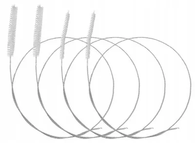 Produktbild von Flexible Edelstahl Bürsten Set 4 Stück für Schläuche
