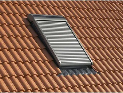 Produktbild von Rollo für Dachfenster SSR, 55 x 78 cm, geeignet für: Dachfenster Solid Elements
