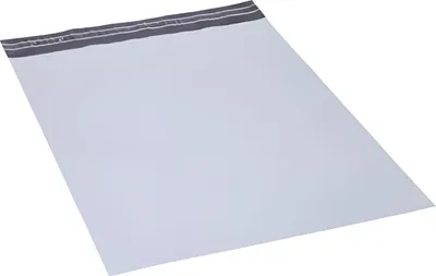 Produktbild von docuCARE Folienversandtasche - 325 x 425 mm, 100 Stück, weiß