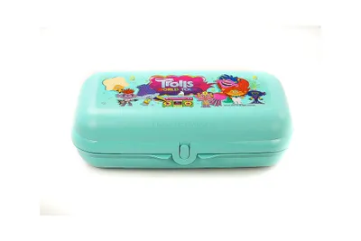 Produktbild von TUPPERWARE To Go Maxi-Twin helltürkis Brotdose Trolls Dose Lunchbox Maxitwin