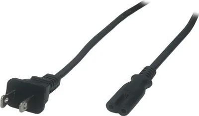 Zdjęcie produktu dla Kabel sieciowy 1,8 m NEMA1-15P 10 A czarny