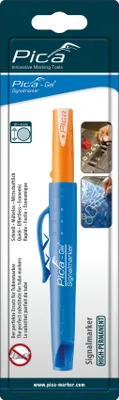 Produktbild von Pica Marker Pica-Gel - 1 Stück(e) - Weiß - Blau - Orange - Rund