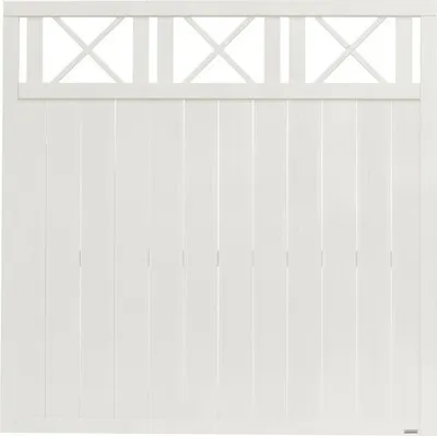 Produktbild von Zaun Hauptelement Konsta Provence 180 x 180 cm cremeweiß
