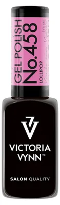 Image de Victoria Vynn | Gel Polish Color 458 Lollipop - 8 ml - Fuchsia néon doux - Vernis hybride - Vernis à ongles