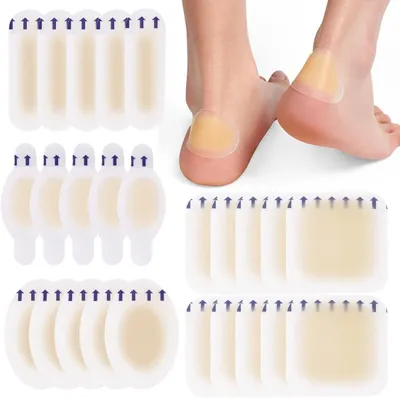 Obrázok produktu pre Náplasti na pľuzgiere 25 ks, hydrokoloidné, neviditeľné, na chôdzu