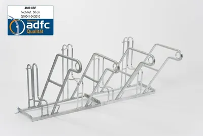 Produktbild von Fahrradständer mit Anlehnbügel 4606 XBF | 6 Räder einseitig | RA 500mm
