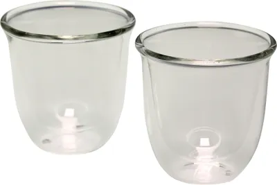 Produktbild von DELONGHI Espressogläser doppelwandige Espresso Thermogläser 60 ml 2er Set