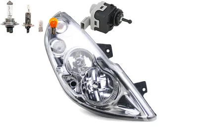 Zdjęcie produktu dla Johns, reflektory odpowiednie dla Opel Movano B 05/ 10- Prawa żarówka z serwomotorem 8200501939 2605600Q0E 260562319R 4420577 93168280 260606702R 4
