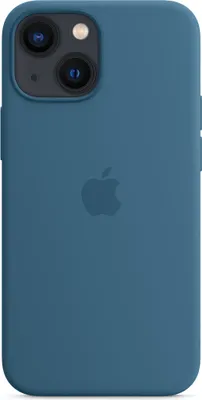 Image de Apple Silicone Backcover MagSafe pour Apple iPhone 13 Mini - Blue Jay