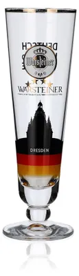 Produktbild von Warsteiner Sammler Glas 0,2l Pokal Dresden Deutschland Fußball Sonderedition