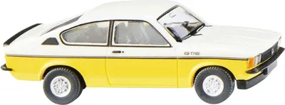 Produktbild von Wiking PKW Opel Kadett C Coupé GT/E gelb/weiß 022902