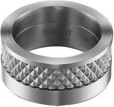 Produktbild von Esprit Herren Ring Edelstahl silber Grater ESRG11531A, Ringgröße:60 (19.1 mm Ø)