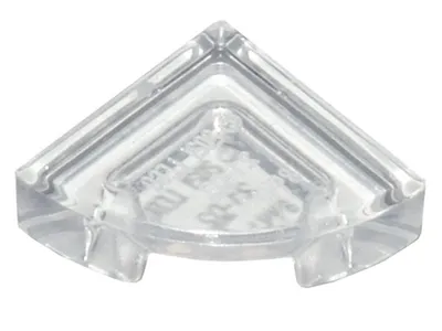 Produktbild von Lego® 1x1 Fliesen Rundecke 25269 - 250 Stück Trans - Durchsichtig