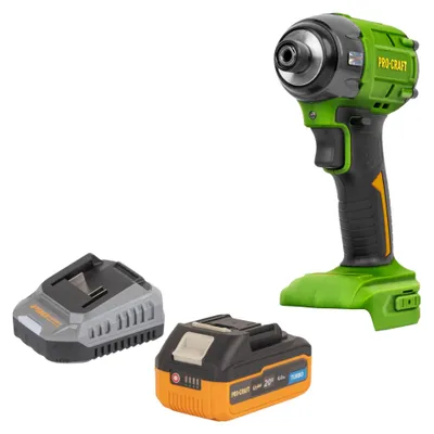Produktbild von Procraft PS22bb Akku Schlagschrauber 20 V 230 Nm 1/2" Brushless + 1x Akku 4,0 Ah + Ladegerät