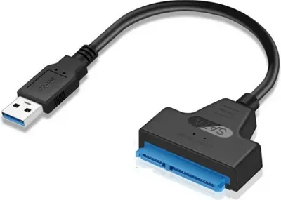 Produktbild von USB 3.0 zu SATA Adapter Kabel mit UASP Support für 2.5 Zoll HDD SSD Festplatten