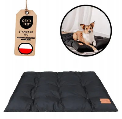 Produktbild von Mimiko Pets Hundekissen wasserdicht 100x70 cm schwarz