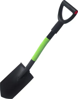 Produktbild von Garronda Auto Spaten Spitzspaten, Länge: 78 cm, GD-0001 (Schaufel aus Metall mit Metallschaft)