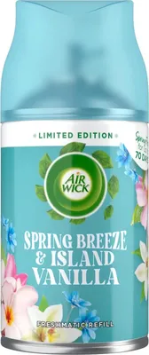 Produktbild von Airwick Freshmatic Max Nachfüllflasche „Spring Breeze & Island Vanilla“ 250 ml