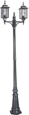 Produktbild von Klassische 2-Licht-Gartenlaterne für draußen IP44 Wexford 8